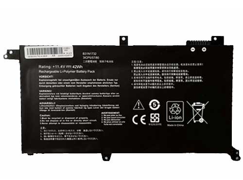 batterie ASUS FX571GT-AL717T, batteries ASUS FX571GT-AL717T